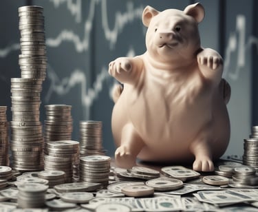 a man riding a skateboard down a street next to tall buildings