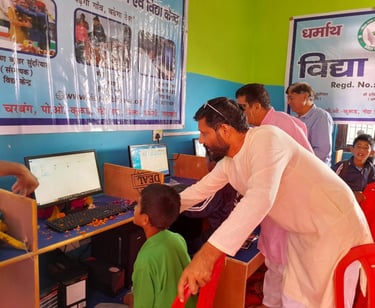 Charitable Computer Center vidya kendra in Uttrakhand