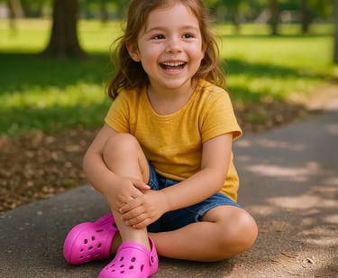 Sandália Babuche Infantil Macia Confortável 