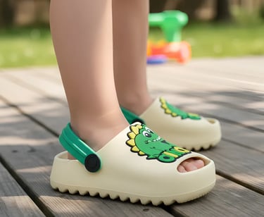 Sandala Infantil Feminina Papete Moderna Confortável