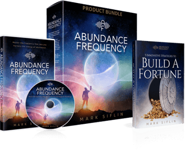 Abundance Frequency product bundle featuring books, a CD, and course materials by Mark Siflin.