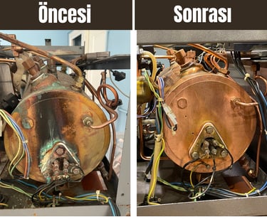 Cimbali tamiri ve espresso makinesi kireç bakımı