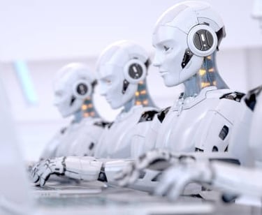 robot writing prompt