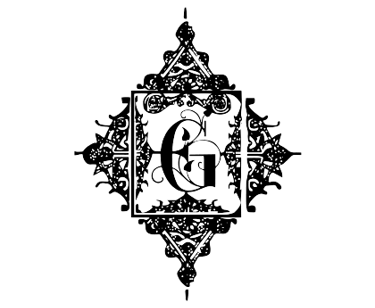 Logo d'Elisabet Guillot représentant un G noir et structuré.