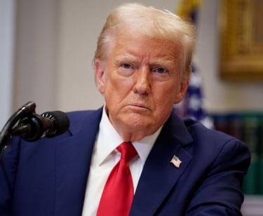 a man in a suit and tie with a microphone