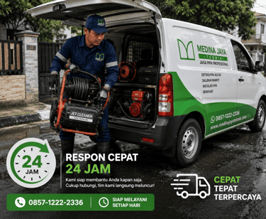 respon cepat 24 jam saluran mampet bandung
