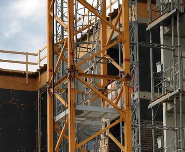 Concrete Construction of an Apartment Complex by our commercial concrete crew