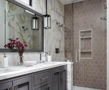 modern bathroom remodel Jacksonville FL