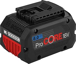 Bosch ProCORE18V 8.0Ah high-performance lithium-ion battery for professional power tools.