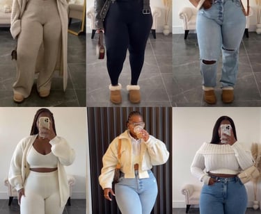 moda feminina plus size modelos usando tendencias de 2026 moda