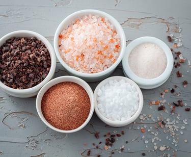 different types of salts