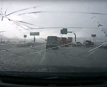 Driving in Hail or Thunderstorms