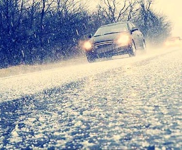 Driving in Hail or Thunderstorms