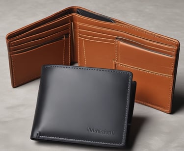 a man wearing a belted belt and a belted belt