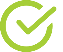green checkmark