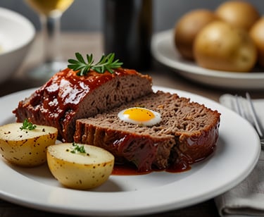 Stuffed meatballs (beef or pork)/Töltött fasírt (marha vagy sertés)
