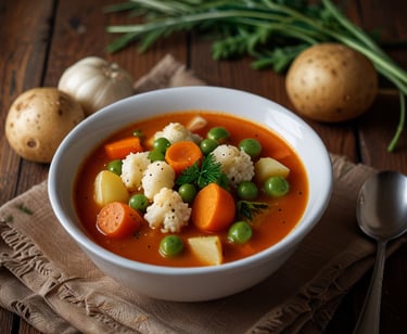 Vegetable soup/Zöldségleves