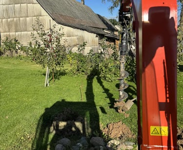 graztas poliams, pamatams, greztinis polis, sraigtiniai poliai