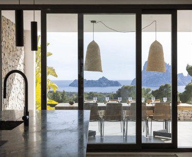 mediterranean villa interior design cala carbo ibiza