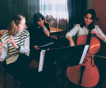 MÚSICA DE AMBIENTE CUMPLEAÑOS (DÚO FLAUTA TRAVESERA + CELLO)