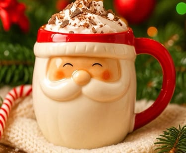 caneca papai noel natal