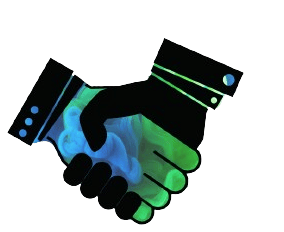 hand shake emoticon