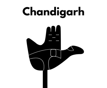 chandigarh hand logo