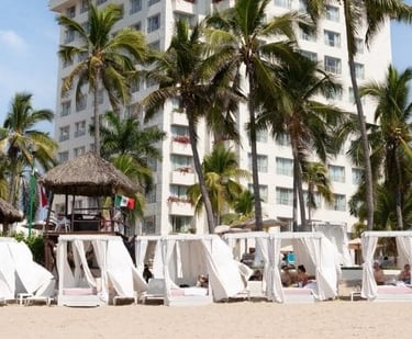 fachada hotel emporio ixtapa - ofertas en ixtapa todo incluido