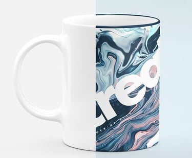 taza de café de cerámica personalizada  CON SUBLIMACIÓN DE TAZA