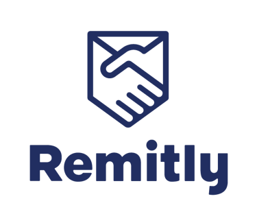 a logo for the remitty of a business