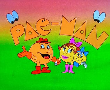 Pac-Man Cartoon Title Card