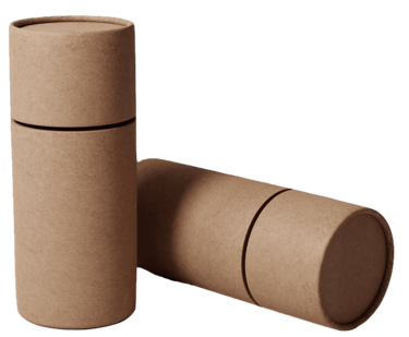 two paper tube packaging 