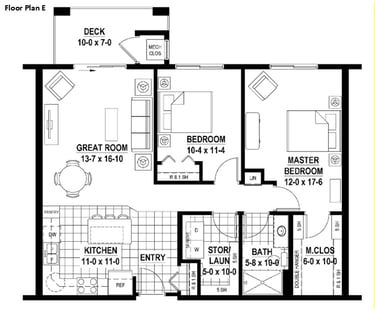 floor plan unit 302