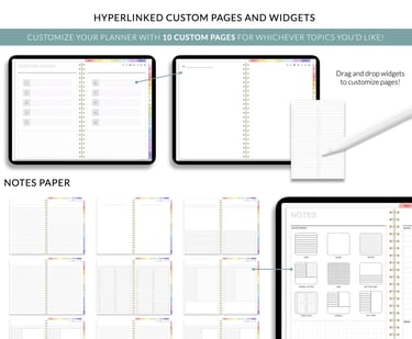Digital Planner, Goodnotes Planner, iPad Planner, Notability Planner, Dated Digital Planner, 2025
