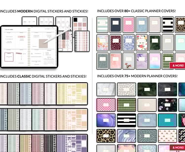 Digital Planner, Goodnotes Planner, iPad Planner, Notability Planner, Dated Digital Planner, 2024 20