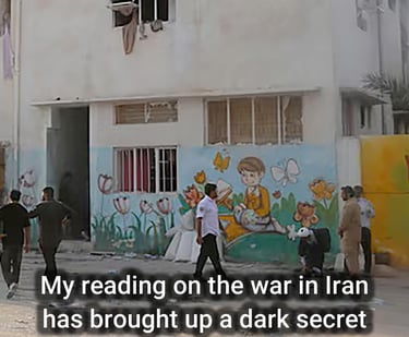 Photo of school bombing in Iran war