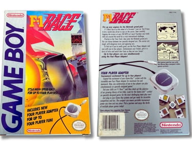 Jogo de Game Boy F-1 Race 