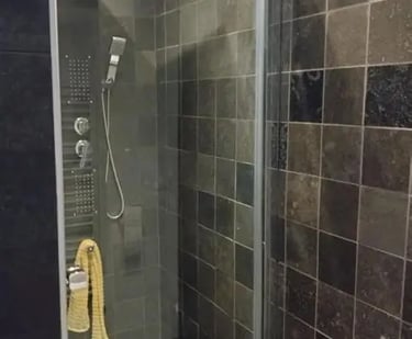 salle de bain chambre double montagne