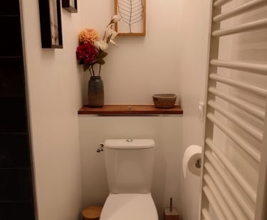 salle de bain chambre double montagne