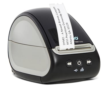 Dymo label printer used for product labeling