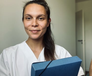 Bénédicte Labeyrie, infirmière libérale dans notre cabinet infirmier à Soustons