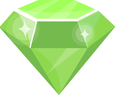 Precious Jems Green Gem