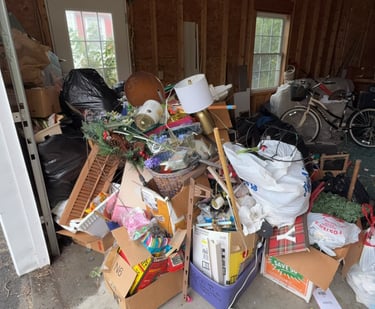 Apartment cleanout in Thompsonville CT removing tenant belongings