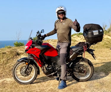 Kawasaki Versys 300 X, Kristijonas Kaikaris, Vietnamas