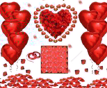 decoration st valentin