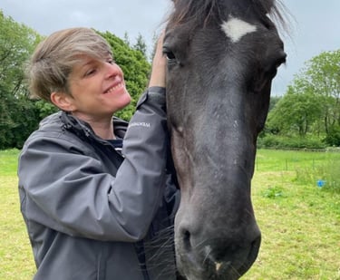 Lisa with Horse
