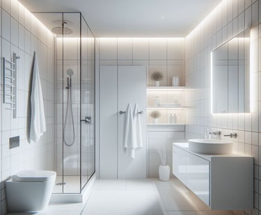 White Bathroom