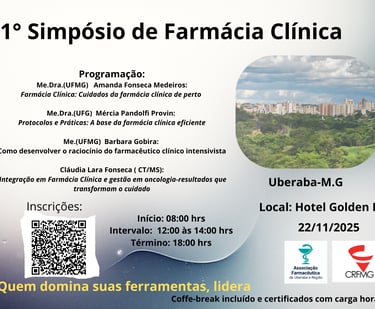 a poster for a clinic in a city
