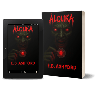 Mockup ebook et broché Alouka - E.B. Ashford