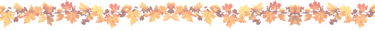 Autumn Leaves border illustration